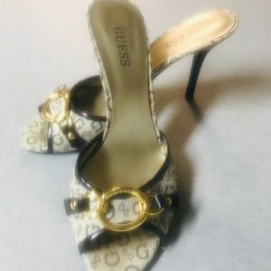 Guess Brown Logo Shoes